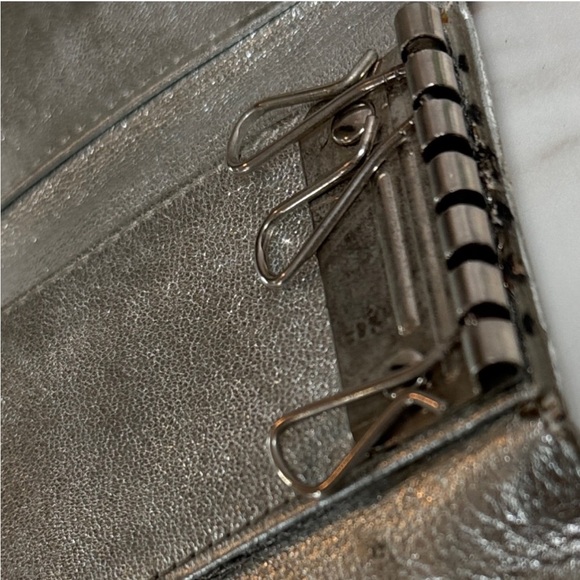 CHRISTIAN DIOR Metallic Key Pouch - Picture 12 of 12